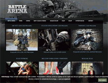Tablet Screenshot of battle-arena.pl